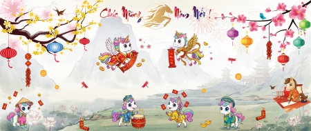 Mừng Xu&acirc;n B&iacute;nh Ngọ